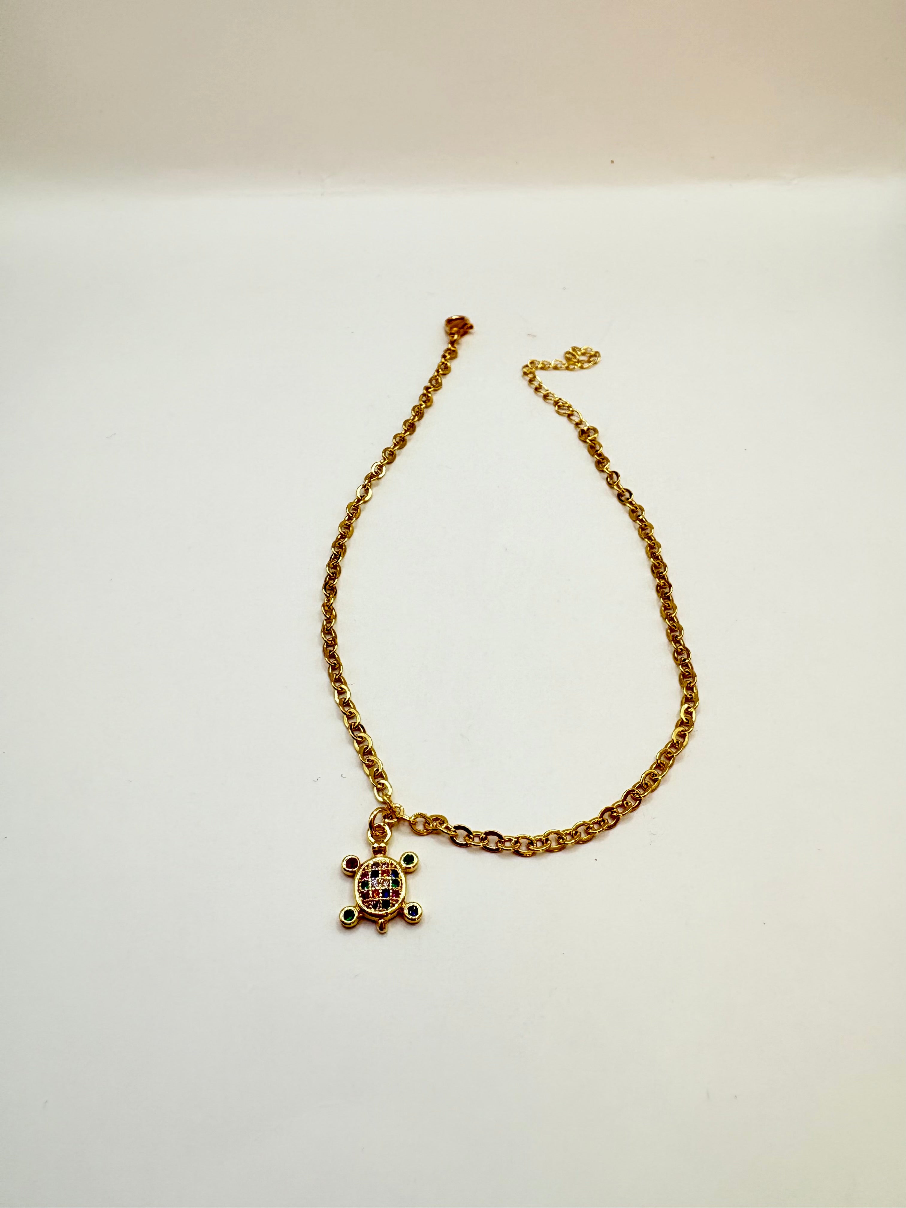 Tobillera tortuga multicolor