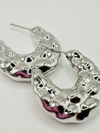 Aro orgánico martillado